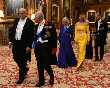 Royals Roll Out Grand Welcome Amid Protests; Jimmy Kimmel Taken Off Air Due To Kirk Remarks